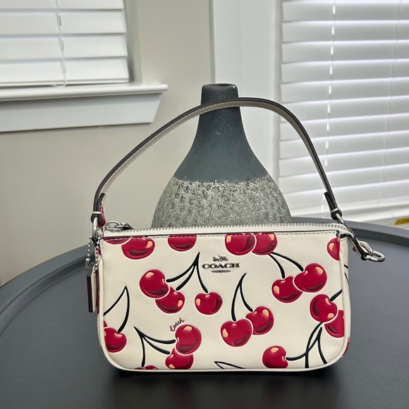 NEW! COACH Nolita 19 with Cherry Print 🍒🍒 - Picture 5 of 7
